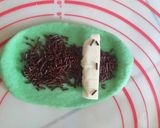 Foto langkah ke 4 dari resep Roti sobek Pandan Cokelat.