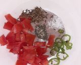 A picture of step 1 of Kababish Sandwich.