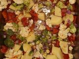 Vegetales gratinados