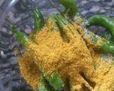 A picture of step 2 of Green Chilly Masala#authors marathon.