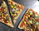 A picture of step 4 of Vegetable Toast.