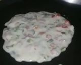 A picture of step 8 of Suji chilla.