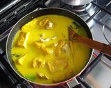Foto langkah ke 3 dari resep Kare ayam tahu bumbu instan.