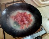 A picture of step 6 of Tawa Bhindi.
