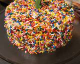 Chocolate sprinkles birthday cake recipe step 6 photo