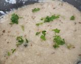A picture of step 6 of Vrat Farali Thali: Potato Peanut Kadhi, Barnyard Khichdi, Rajgira Potato Paratha, Potato Sabzi.