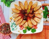 Hình bước làm 5 của món Xá xíu chay