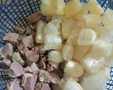 Foto langkah ke 2 dari resep Sayur Krecek ati ampela.