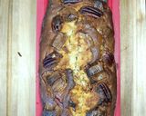 Une image de l'étape 4 de Banana bread aux noix de pécan et Kinder.