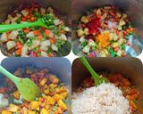 A picture of step 3 of Mix Vegetable Rice.