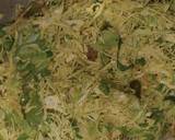 Cabbage green peas dry curry recipe step 4 photo
