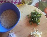 Foto del paso 1 de la receta: Risotto con albahaca