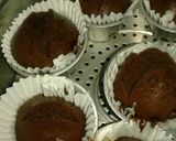 Foto langkah ke 4 dari resep Bolu Kukus Milo tanpa Telur dan Gula.