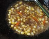 Foto langkah ke 3 dari resep Tumis Bayam Jagung Saus Tiram ✅.