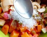 A picture of step 4 of Fruit salad.