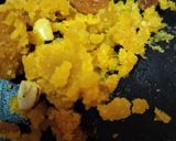 A picture of step 2 of Sattu laddu.
