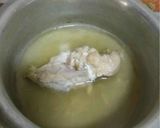 A picture of step 6 of Chicken Francaise.