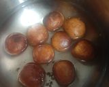A picture of step 14 of Bread ke gulab jamun.