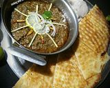 A picture of step 4 of Hyderabadi dum ka qeema.