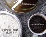 Foto del paso 1 de la receta: Bizcochuelo de chocolate y café vegano
