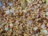 Lasaña con carne de soya