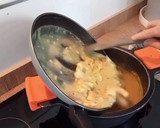 Foto del paso 6 de la receta: Alubias verdinas con rape langostinos