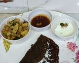 A picture of step 4 of Kuttu ka Cheela.