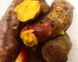Hình bước làm 2 của món Khoai lang mật luộc