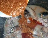 A picture of step 3 of Ogbono soup II.