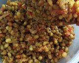 A picture of step 6 of Masala Moong Dahi Chat.