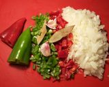 Foto del paso 6 de la receta Alubias blancas con acelgas, hinojo y puntas de pimientos