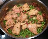 Foto del paso 5 de la receta: Chícharos con Pavo Adobado