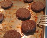 A picture of step 5 of Thai Peanut Butter Bacon Cheeseburgers.