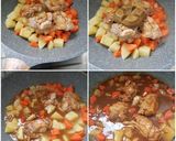 A picture of step 3 of Lazy Japanese Curry.