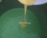 Foto langkah ke 8 dari resep Pukis Pandan Keju (#pr_pukis).