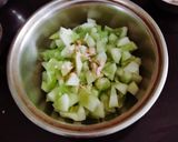 A picture of step 2 of Khamang Kakdi.