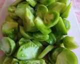 Foto del paso 1 de la receta: Mermelada de tomates verdes (inmaduros)