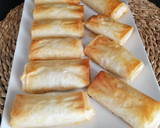Foto del paso 9 de la receta: Rollitos crujientes de salmón ahumado y queso