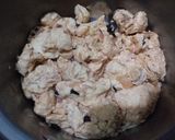 A picture of step 2 of Fulani awara (tufa from the fulani's).