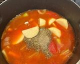 A picture of step 3 of Tomato Bisque.