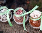 கிளாஸ் பவுல் டபுள் சாக்லேட் மூஸ் (Glass bowl double chocolate mousse recipe in tamil) ரெசிபி ஸ்டேப் 6 புகைப்படம்