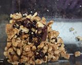 A picture of step 4 of Eggless Date and Walnut Cake.
