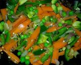 शिमला मिर्च की हेल्थी भुजिया (Simla mirch ki healthy bhujiya recipe in hindi) रेसिपी चरण 4 फोटो