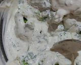 A picture of step 4 of Cheesy malai broccoli 🥦.
