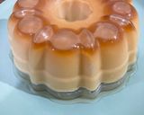 Gambar langkah 6 resipi Puding Karamel Tanpa Telur.