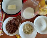 Sütésnélküli csokis-diós rúd recept fázis 1 fotója
