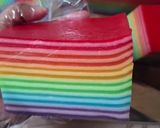 Foto langkah ke 15 dari resep Lapis pelangi /lapis pepe pelangi/lapis tepung tapioka.