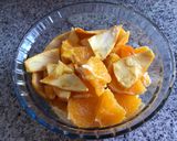 Foto del paso 1 de la receta: Bizcochuelo de naranja caserito y muy fácil