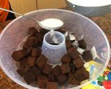 Foto langkah ke 1 dari resep Puding brownies capucino.
