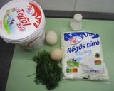Kapros🌿 túrós lepény 🥧 recept fázis 4 fotója